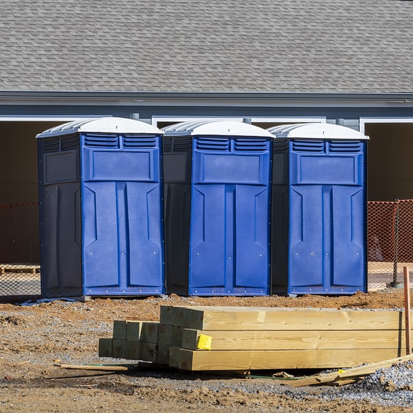what is the maximum capacity for a single porta potty in Tibbie Alabama